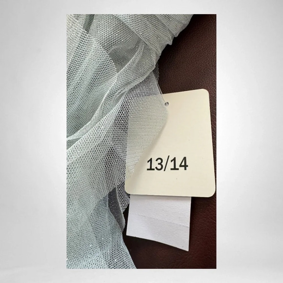 PEAR CULTUR Juniors Corkscrew Ruffles Gathered Cocktail & Party Dress 13/14 & 0 - Picture 8 of 13